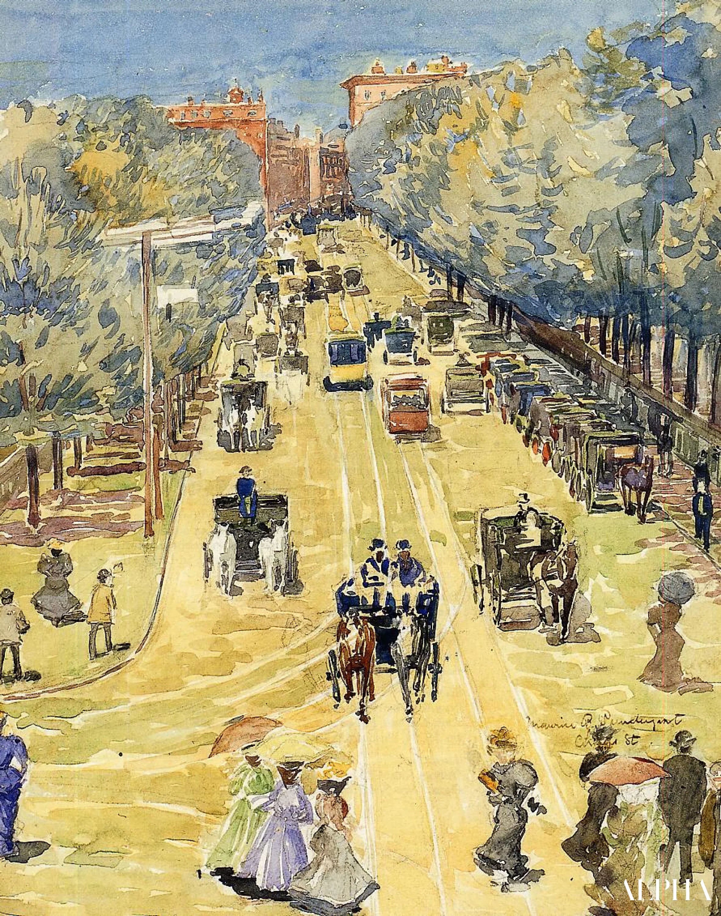 モーリス・プレンダーガストの有名な絵画20点