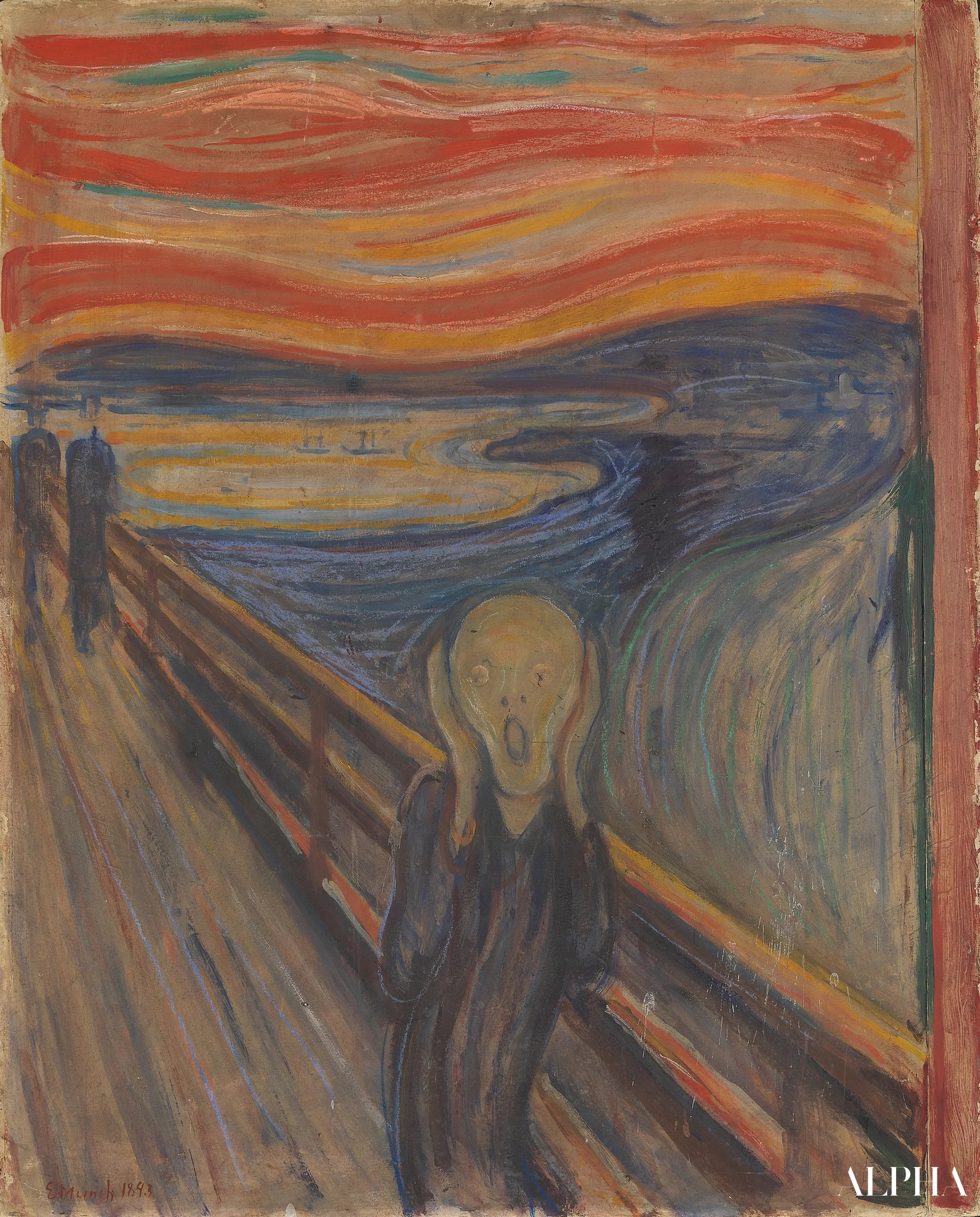 エドヴァルド・ムンクの250の有名な絵画