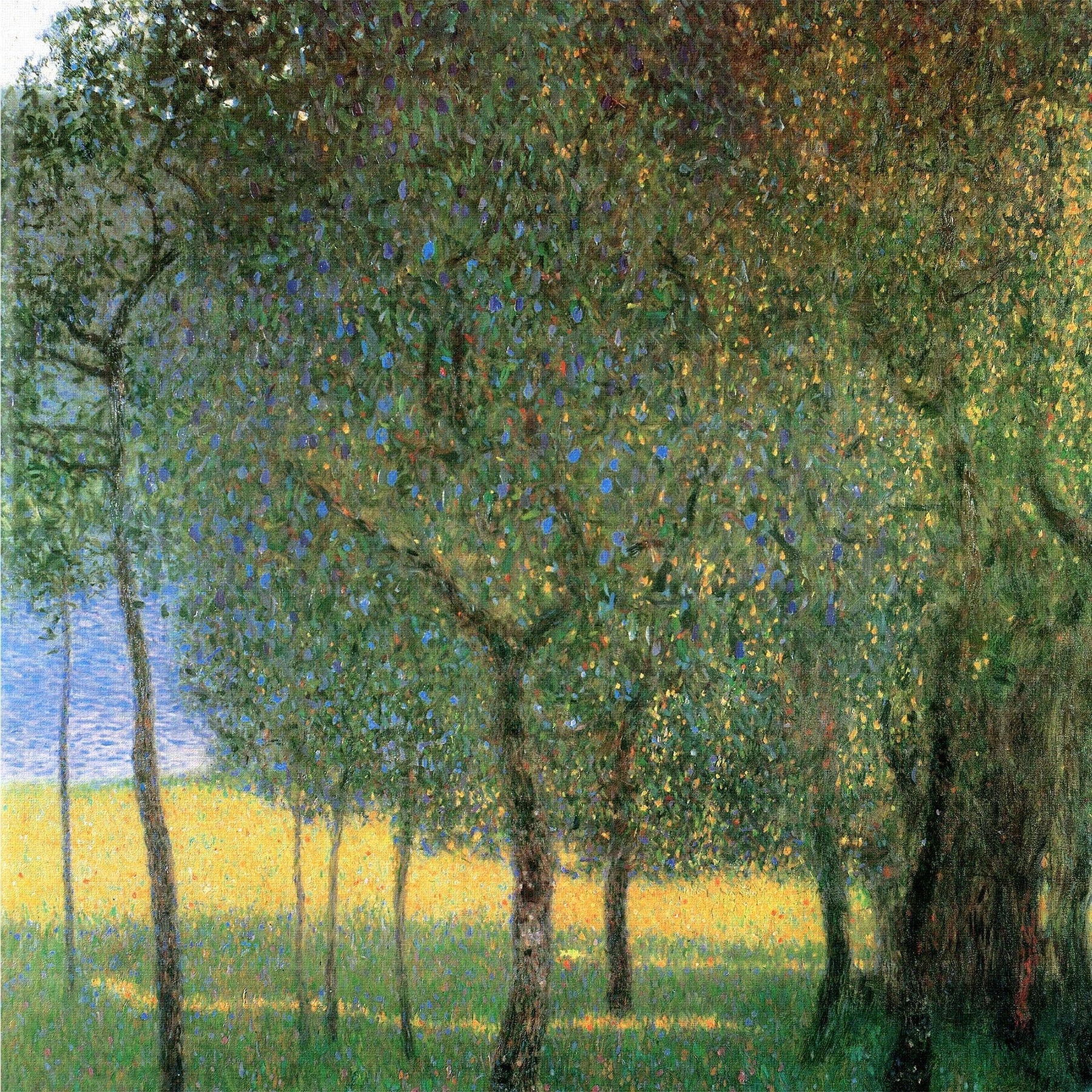 グスタフ・クリムトの有名な50の絵画 – 風景、自然、木々と庭園
