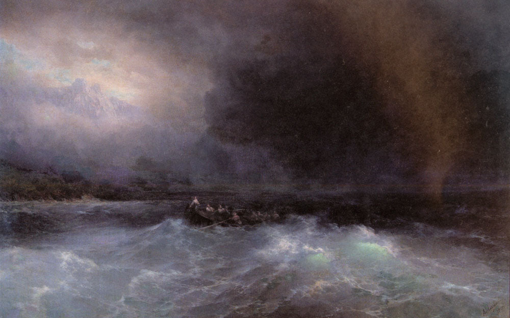 Les survivants - Ivan Aïvazovski