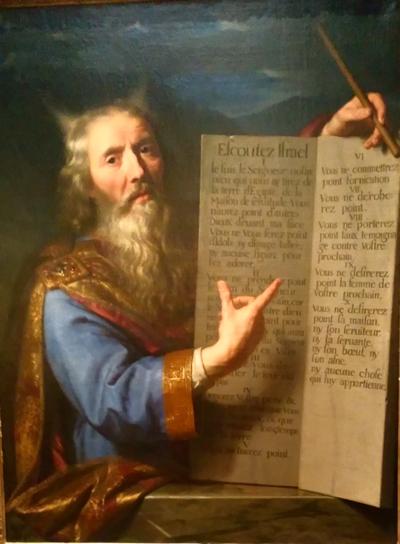 Moïse présentant les tables de la Loi - Philippe de Champaigne