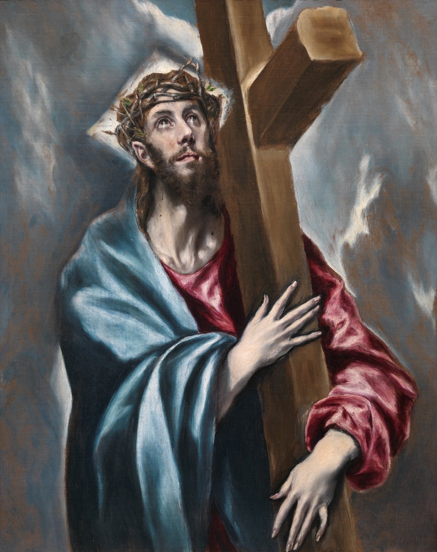 Le port de croix - El Greco