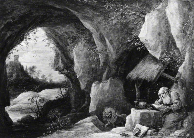 Saint Jérôme dans un paysage rocheux - David Teniers le Jeune