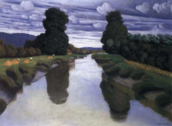 La Risle près de Berville - Félix Vallotton