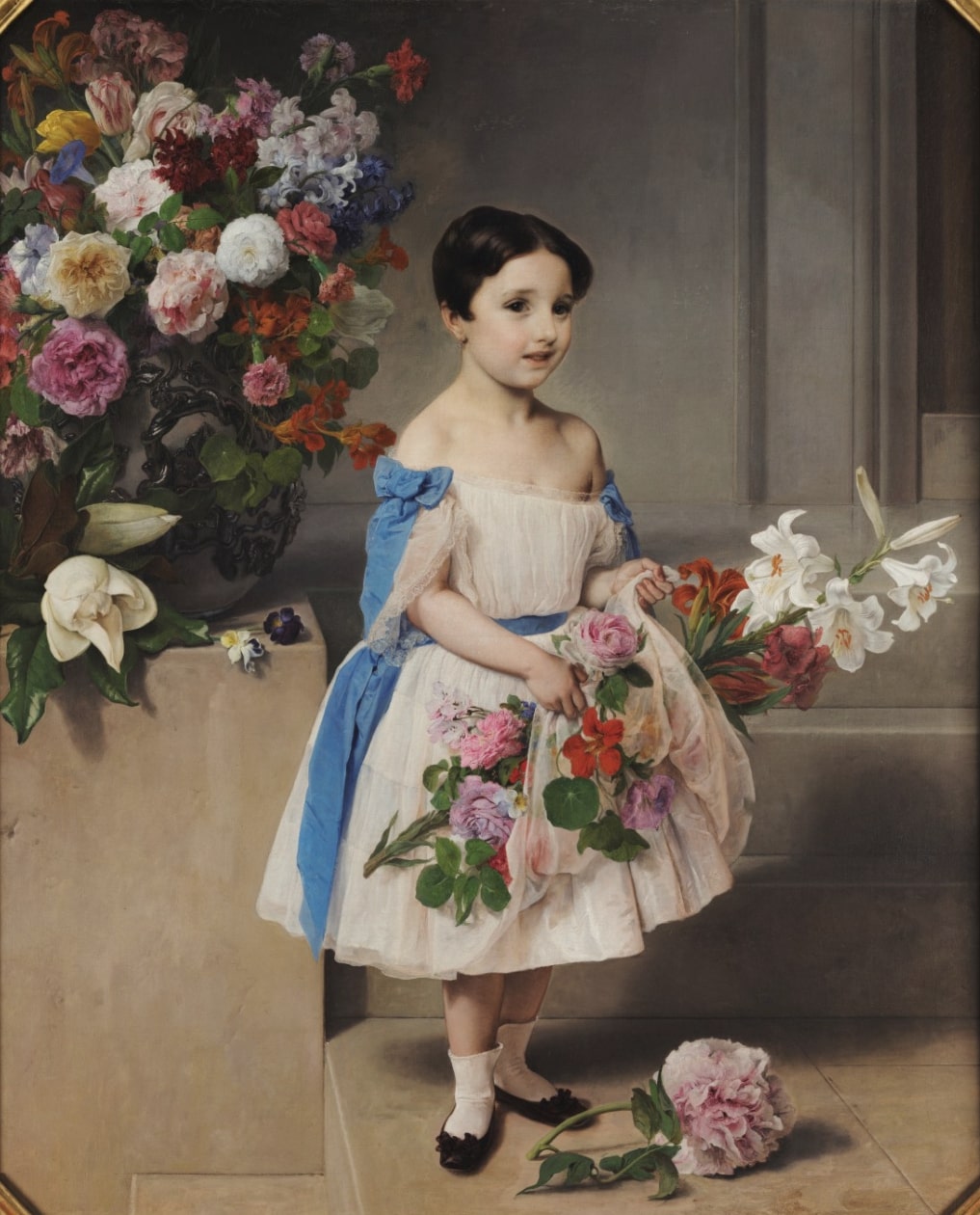 Ritratto della contessina Antonietta Negroni Prati Morosini petite - Francesco Hayez