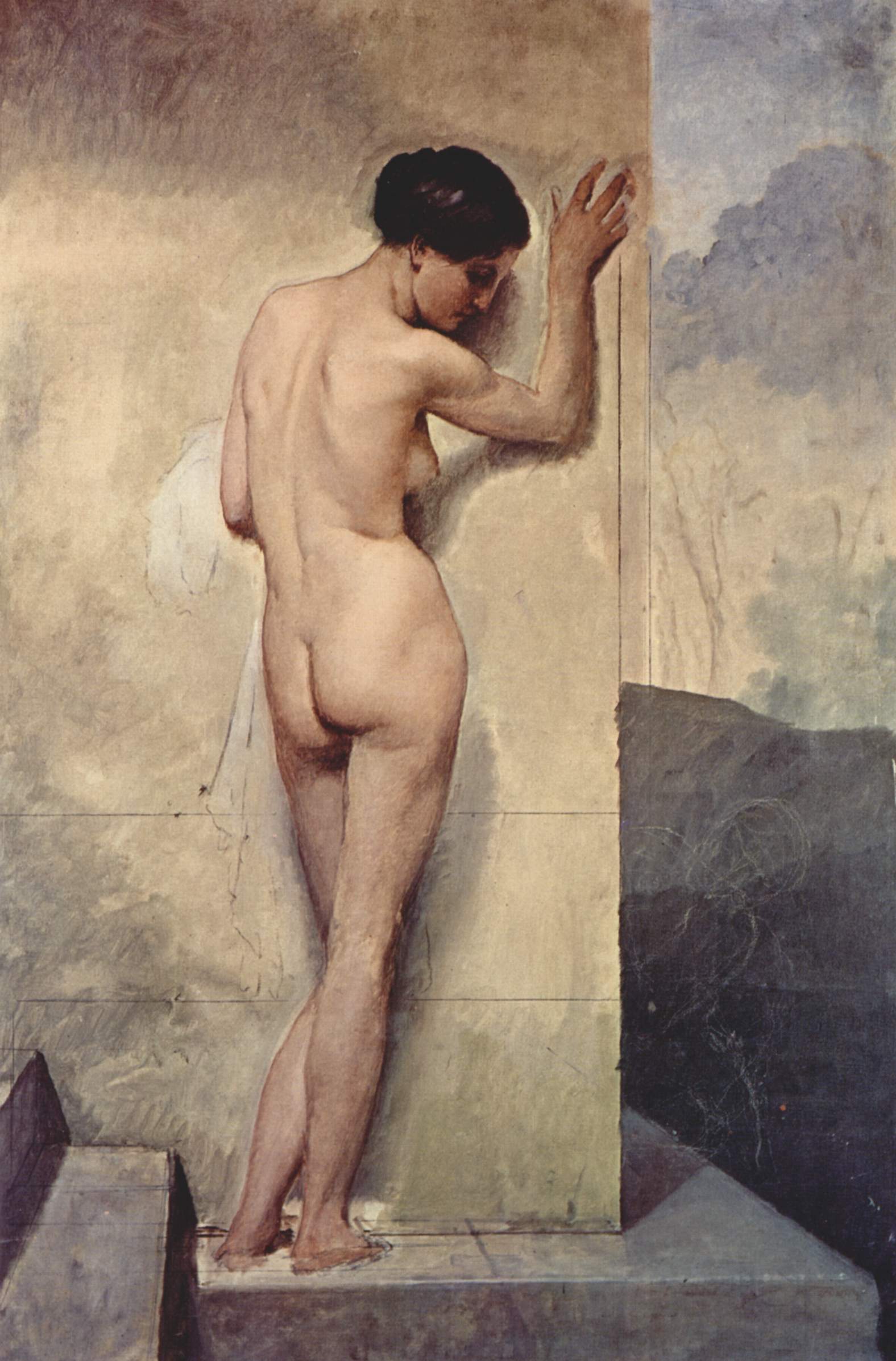 Nu féminin - Francesco Hayez