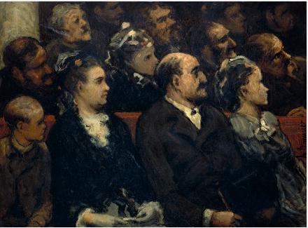 Théâtre français - Honoré Daumier