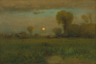 Lune des moissons - George Inness