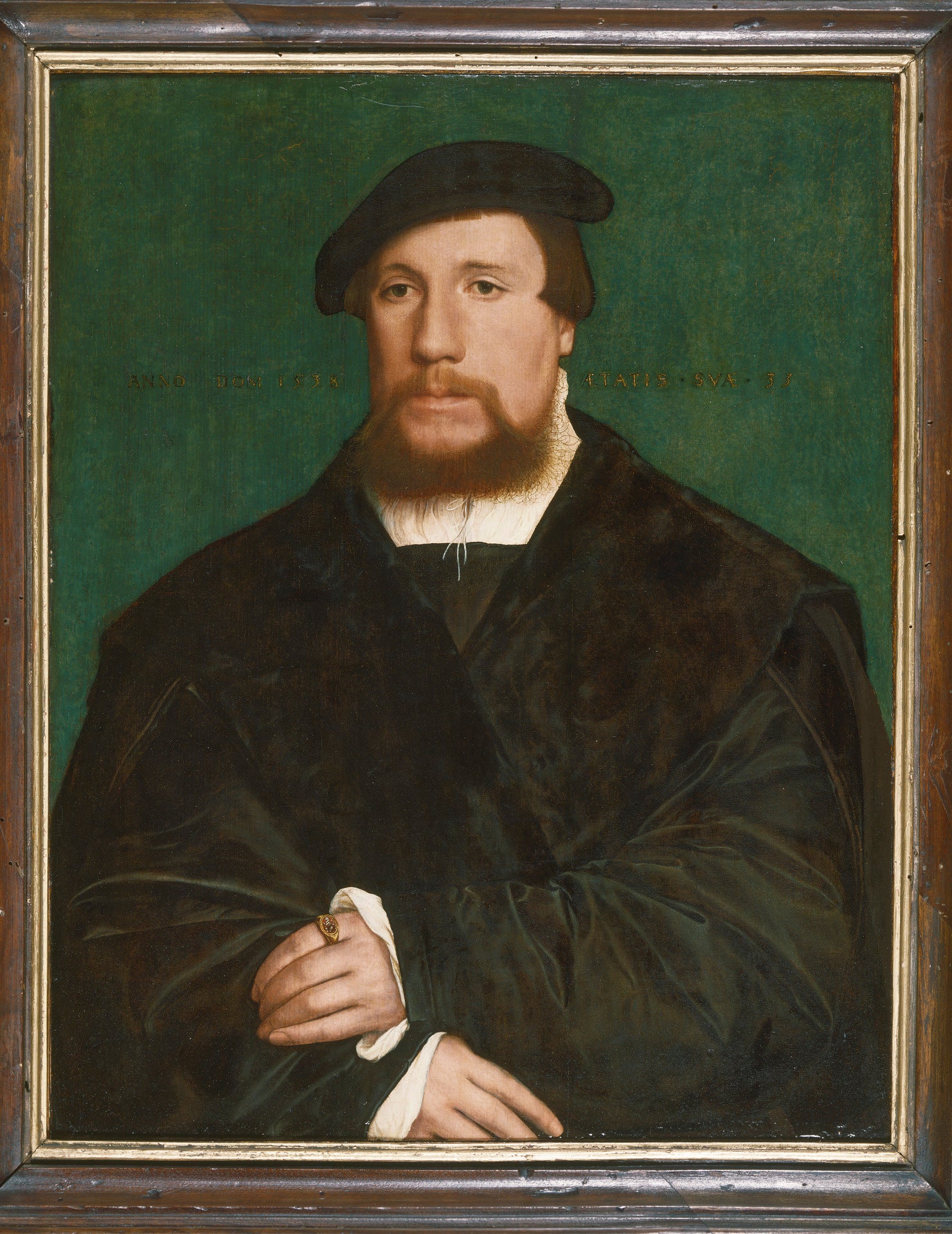 Portrait of a Hanseatic Merchant - Hans Holbein le Jeune