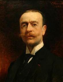 Portrait d'Hugues Krafft - Léon Bonnat