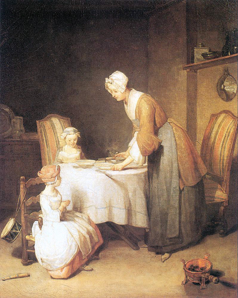 Le Bénédicité - Jean Siméon Chardin