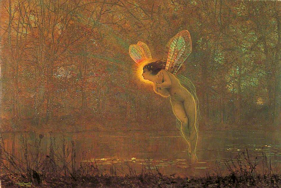 Iris - John Atkinson Grimshaw