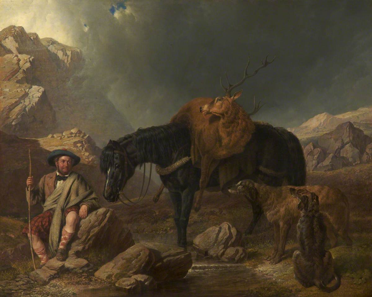 Retour de la chasse - John Frederick Herring, Sr.