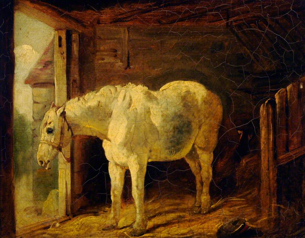 Le Cheval Blanc - John Frederick Herring, Sr.