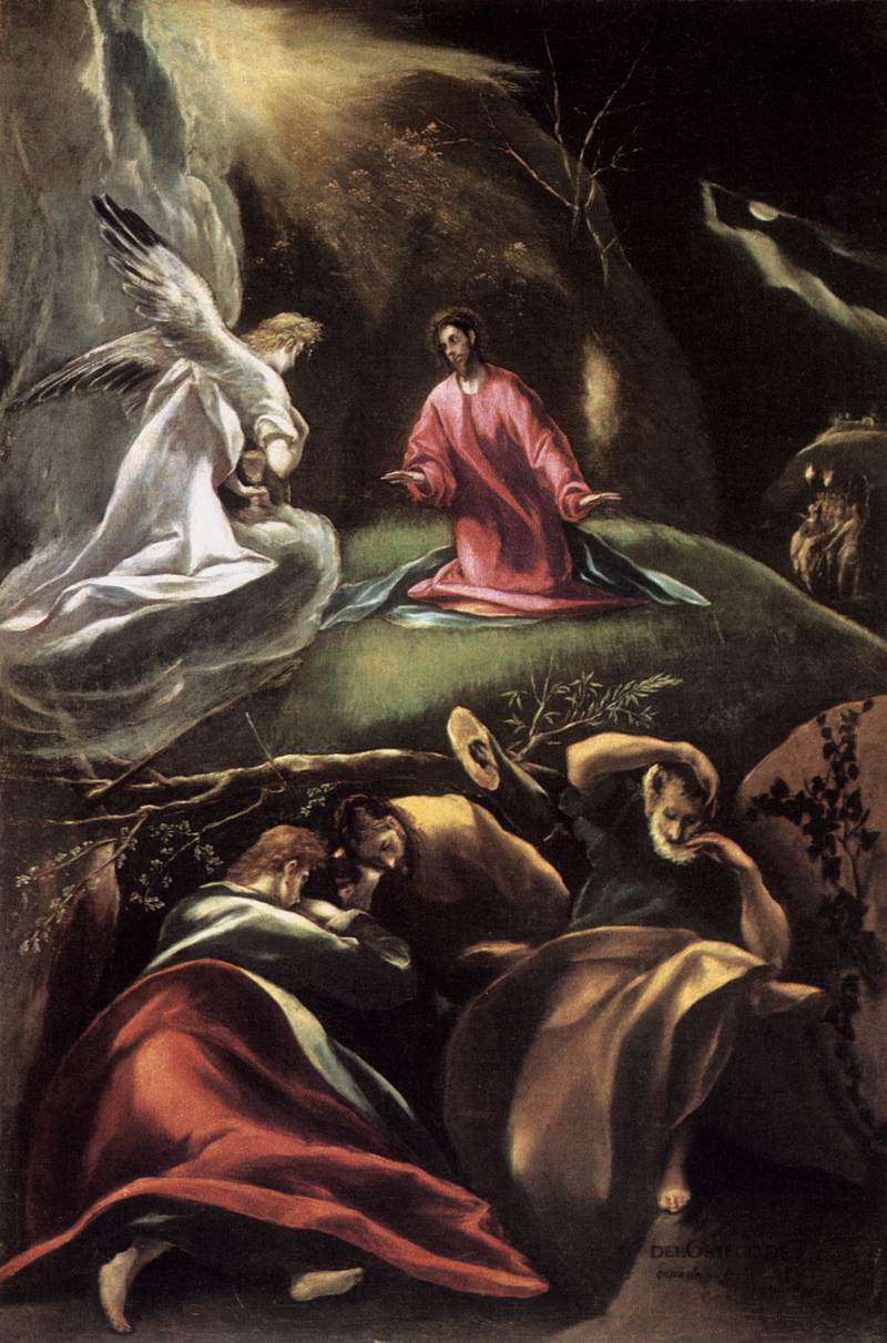 L'Agonie dans le jardin des oliviers - El Greco