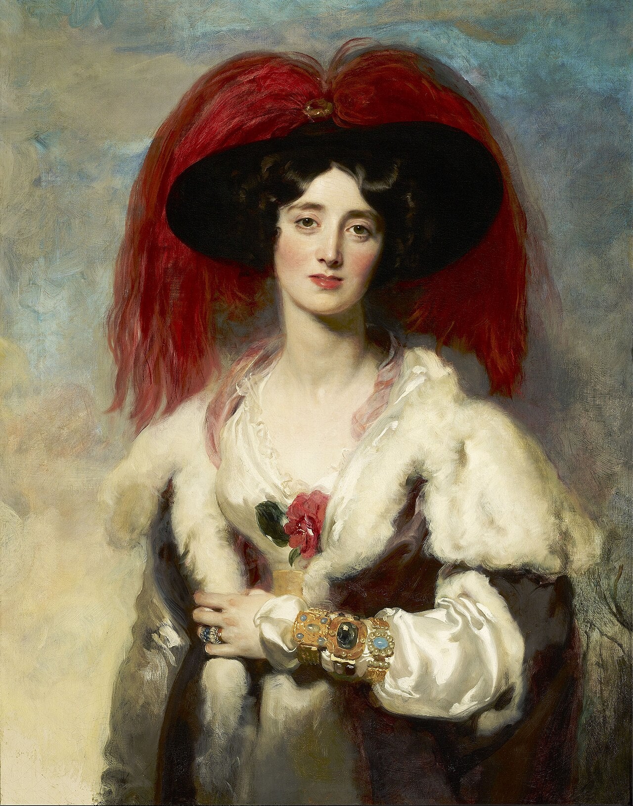 Portrait de Julia, Lady Peel - Thomas Lawrence