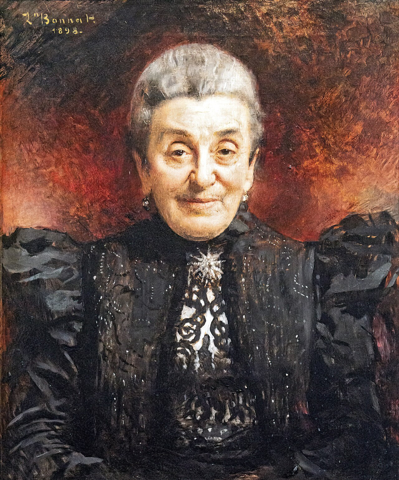 Portrait de dame âgée - Léon Bonnat