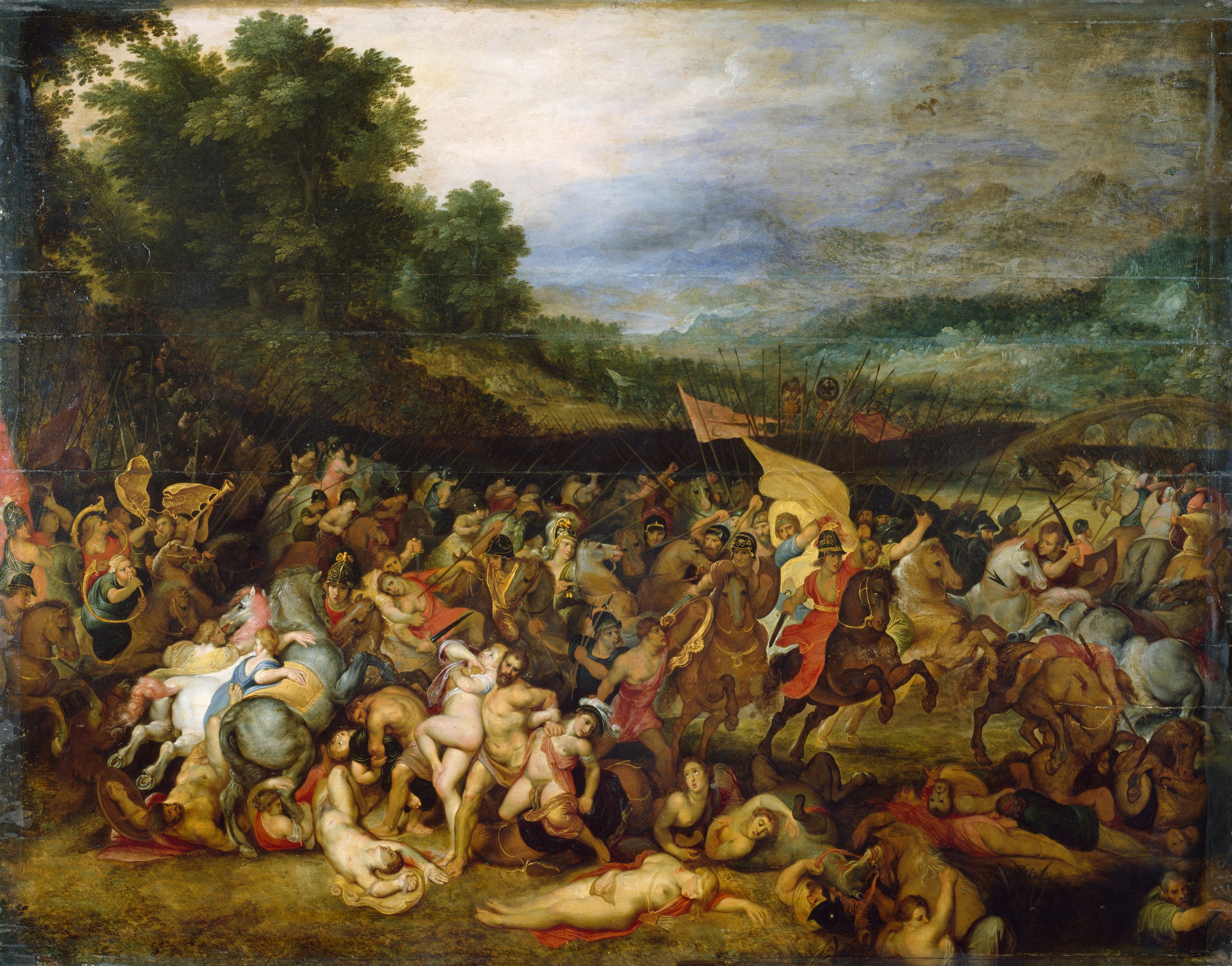 La bataille des Amazones - Peter Paul Rubens