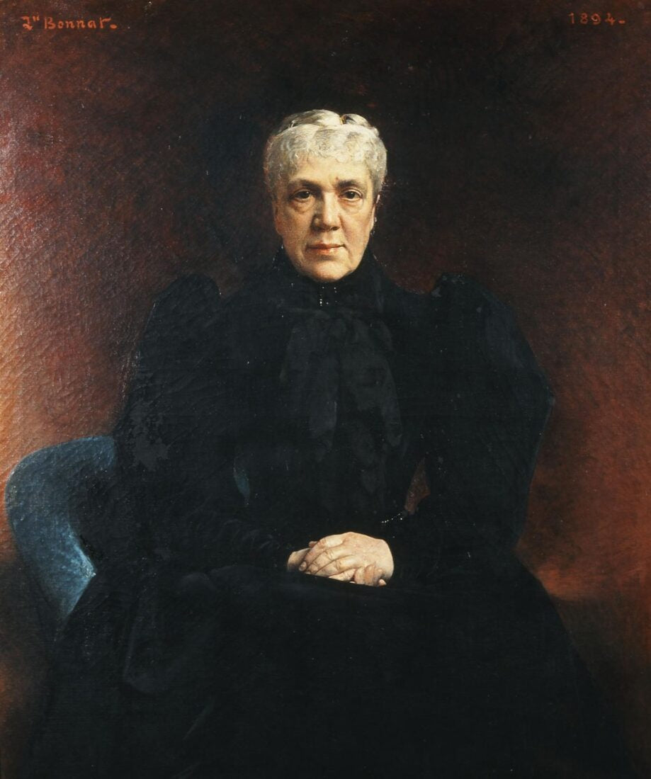 Portrait d'Aimilia Salvagou - Léon Bonnat