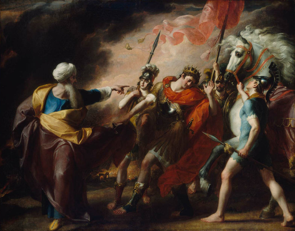 Saül réprimandé par Samuel - John Singleton Copley