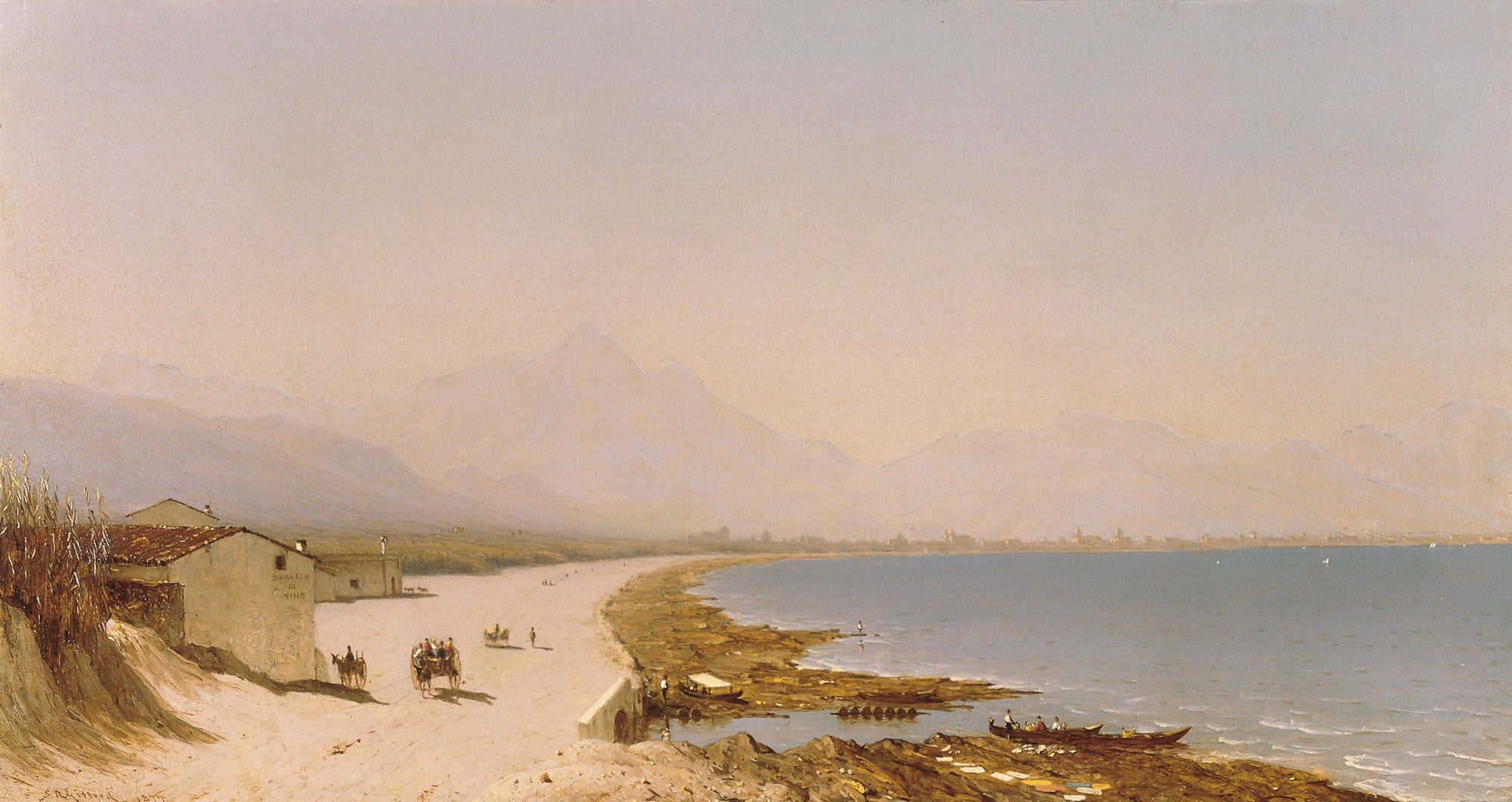 Près de Palerme - Sanford Robinson Gifford