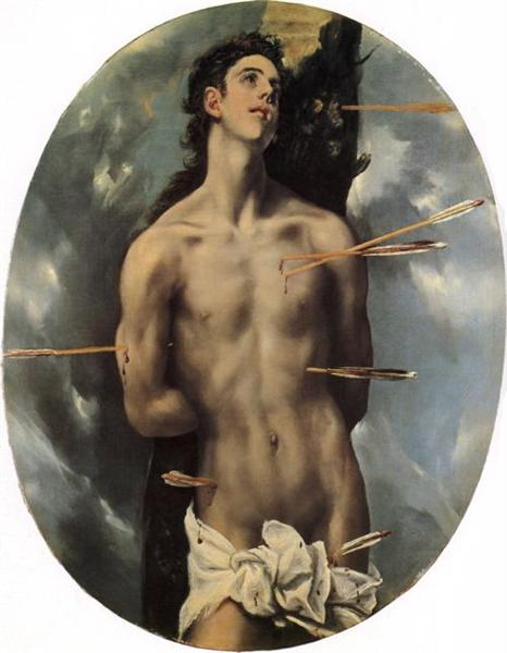 Saint Sébastien - El Greco