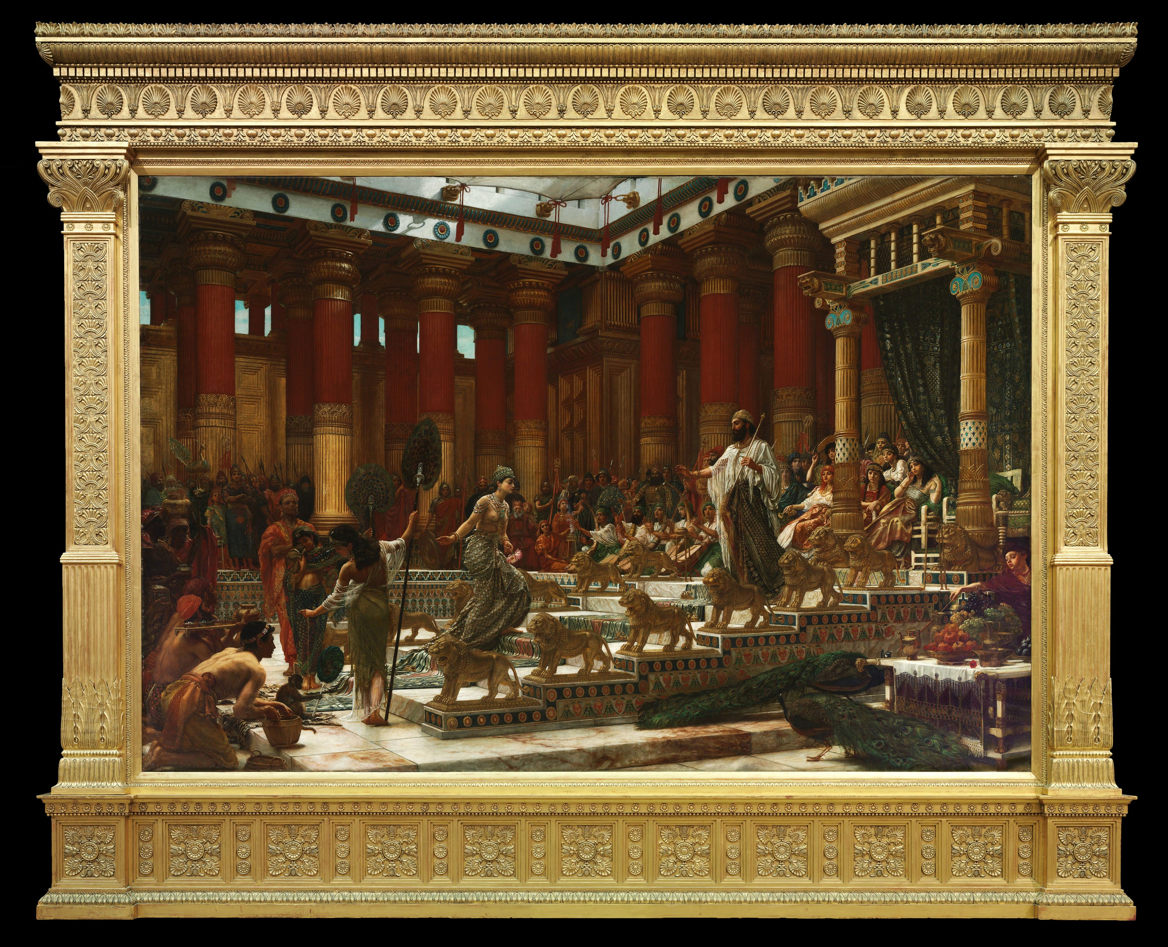 La Visite de la Reine de Saba au Roi Salomon - Edward Poynter