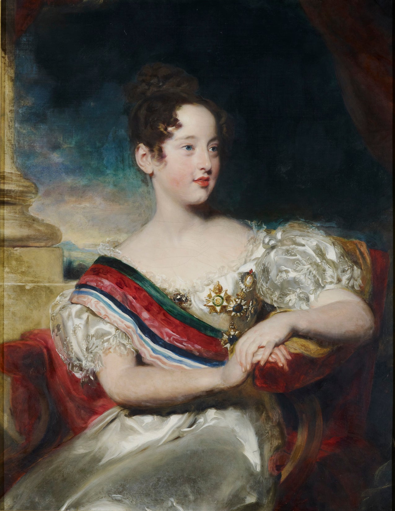 Marie II, reine du Portugal (1819-1853) - Thomas Lawrence