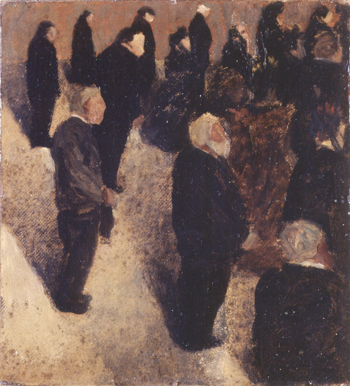 Enterrement, Bretagne - Félix Vallotton