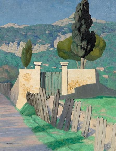 Route de Sainte-Anne et le Faron - Félix Vallotton