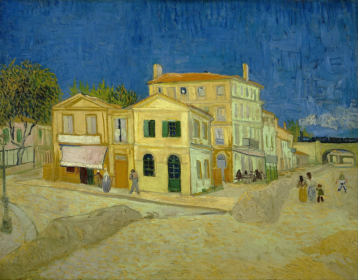 La Maison jaune de Vincent van Gogh, la rue d'Arles et le rêve de l'atelier du Midi