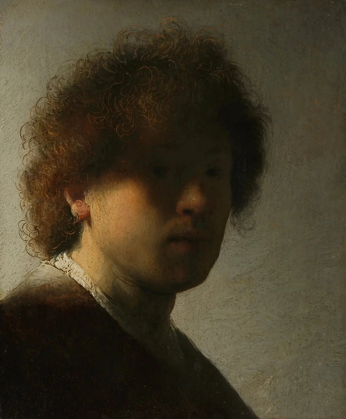 Quand Rembrandt est-il né ? Jeune autoportrait de Rembrandt