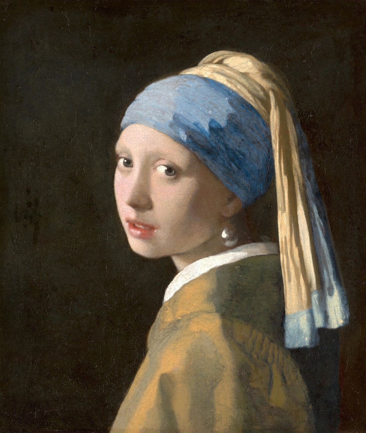 La Jeune Fille à la perle de Johannes Vermeer, vers 1665, Mauritshuis