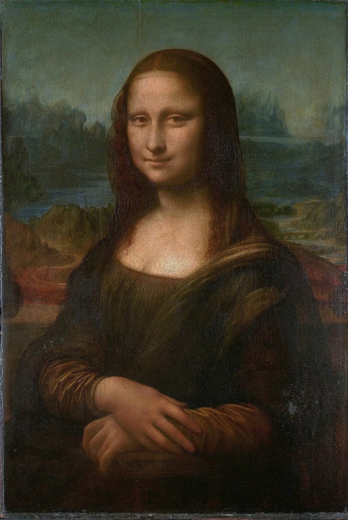 La Joconde de Léonard de Vinci visible en entier