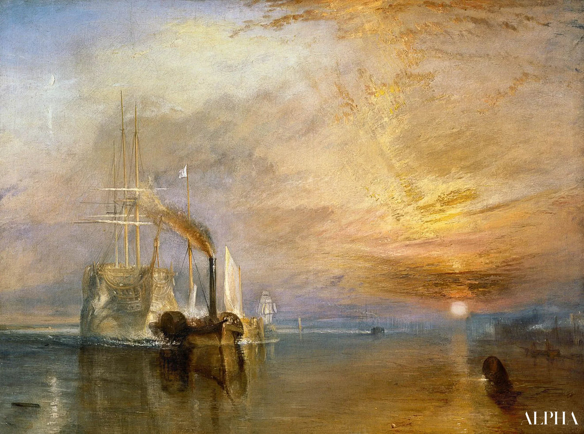 Le Dernier Voyage du Téméraire de J. M. W. Turner, repère de la peinture britannique