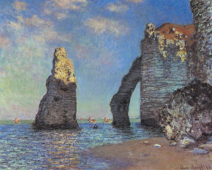 エトルタの15の有名な絵画 – クロード・モネ