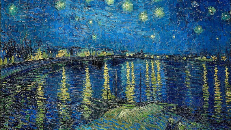 ゴッホの風景画