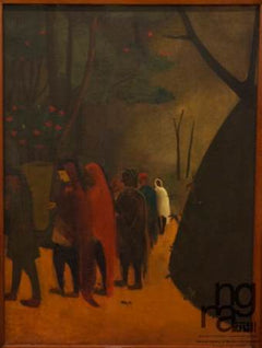 Scène de colline - Amrita Sher-Gil