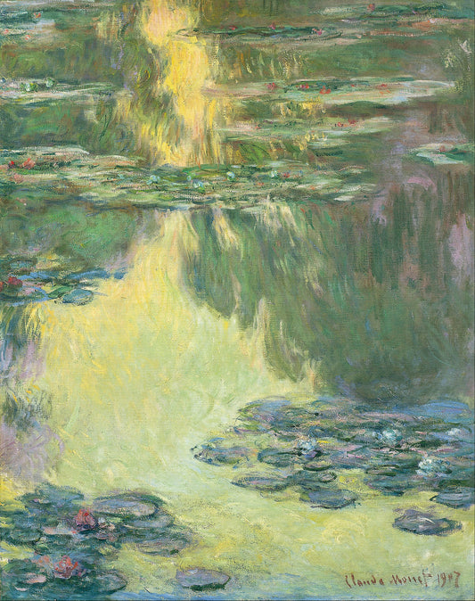 ☀️ 睡蓮 (1907) – クロード・モネ