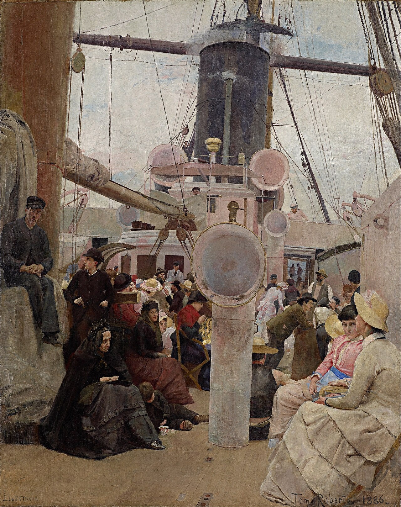 Tom Roberts, Coming South, 1886, huile sur toile, National Gallery of Victoria