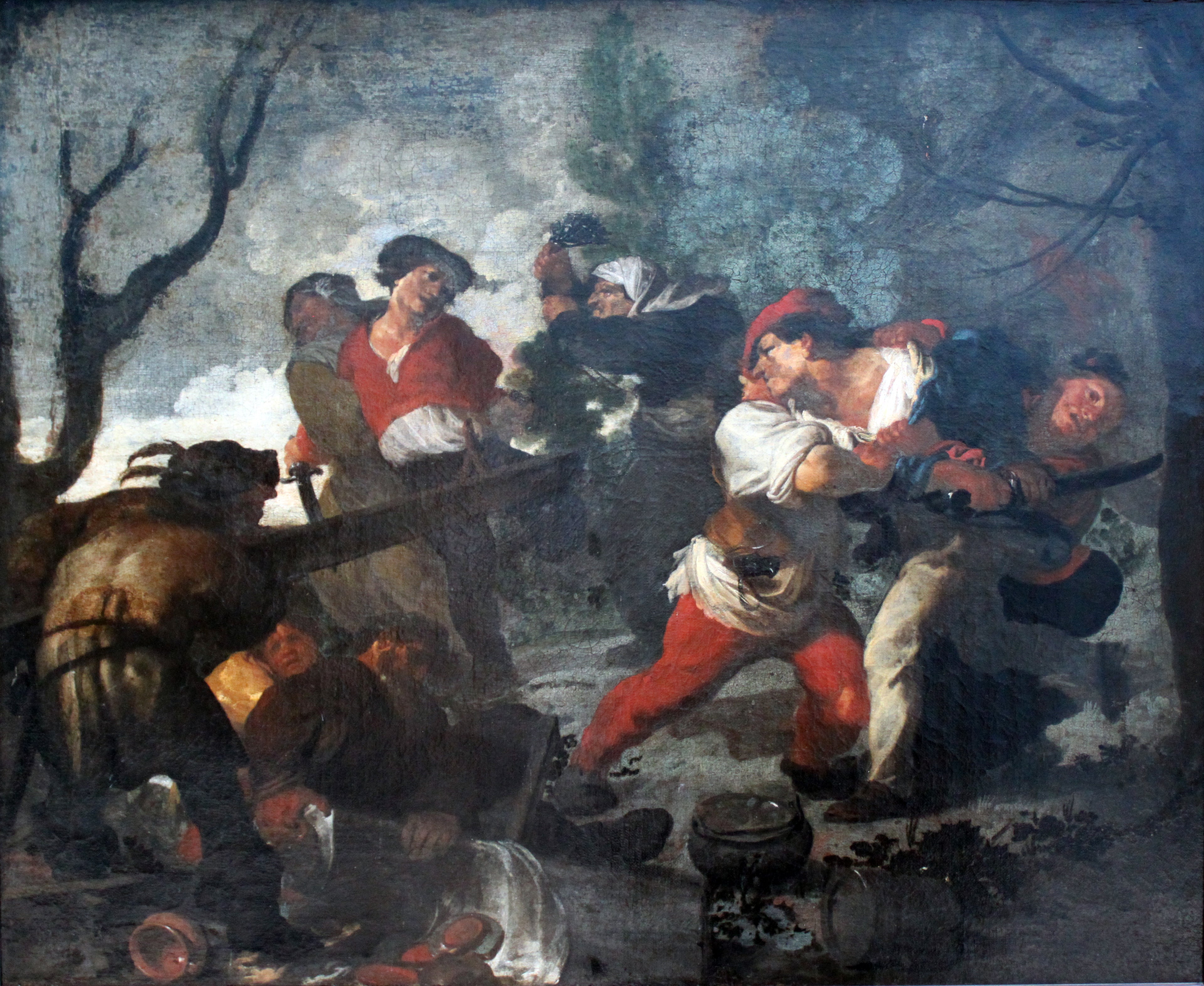 paysans bagarreurs - Johann Liss