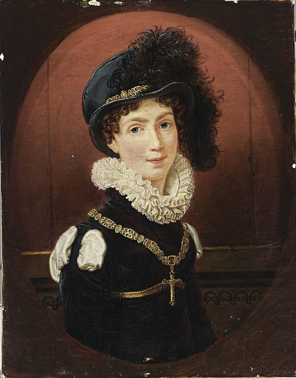 Amélie de Leuchtenberg, future impératrice du Brésil (1812-1873) - Joseph Karl Stieler