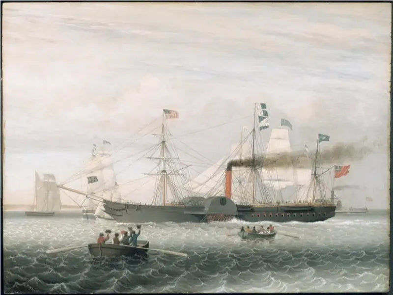 ボストン港に入るブリタニア号 - フィッツ・ヘンリー・レーン

Source:
Le Britannia entrant dans le port de Boston - Fitz Henry Lane