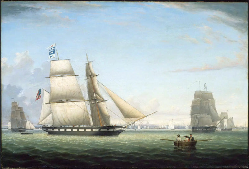 ボストン港のブリック・アンテロープ - フィッツ・ヘンリー・レーン

Source:
Le Brick Antelope dans le port de Boston - Fitz Henry Lane