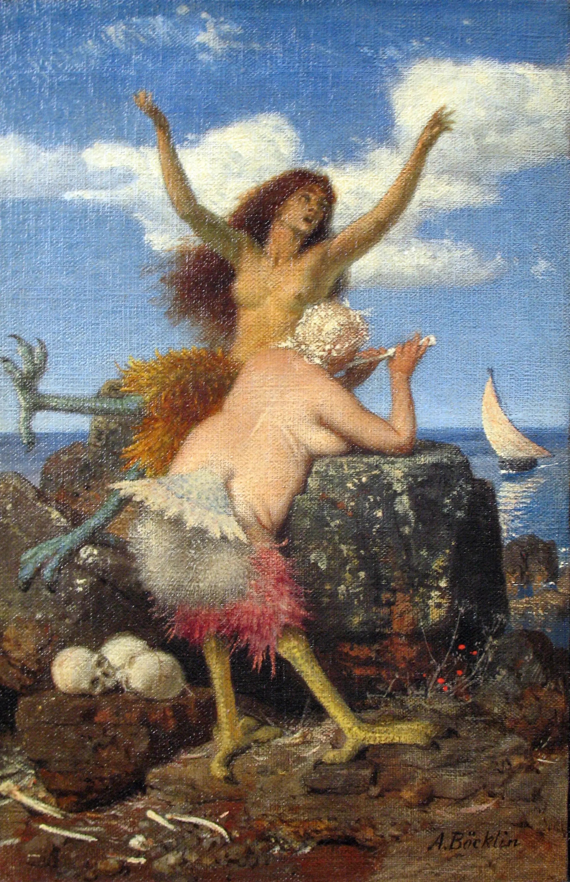 Sirènes - Arnold Böcklin - Alpha Reproduction