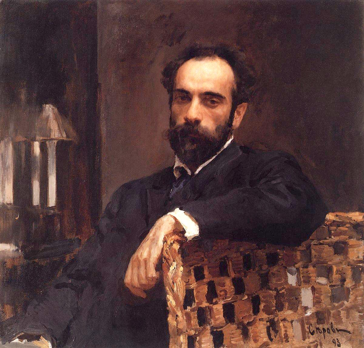 Isaac Levitan par Serov - Valentin Serov