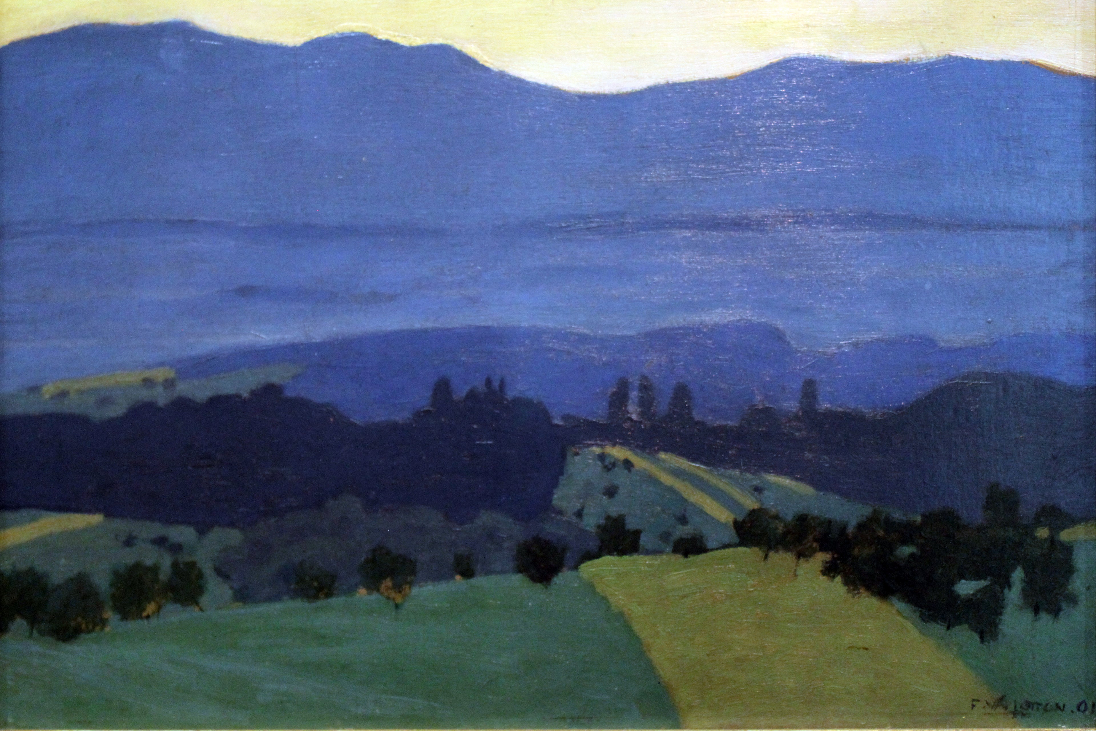 Paysage du Jura près de Romanel - Félix Vallotton