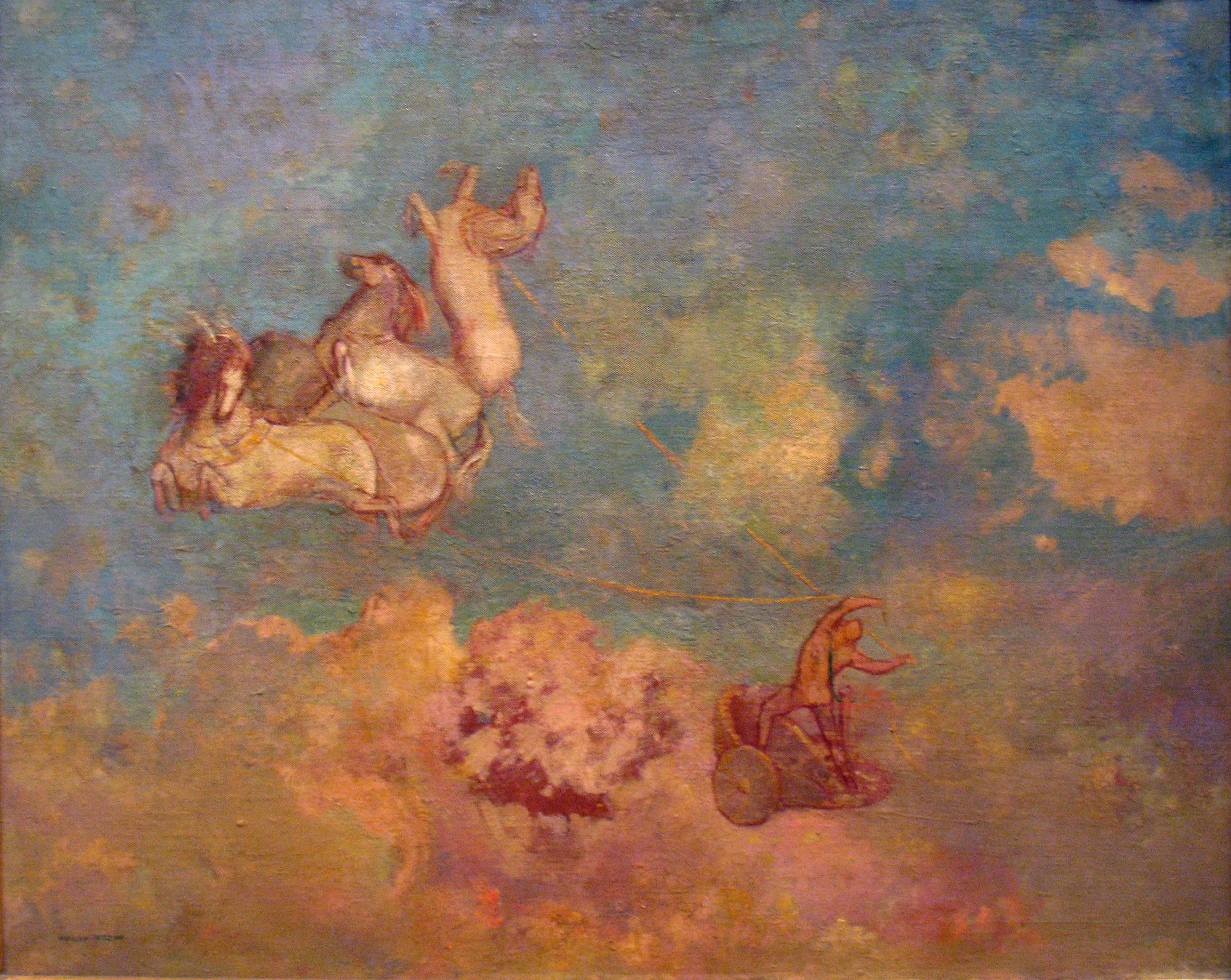 Le Chariot d'Apollon - Odilon Redon