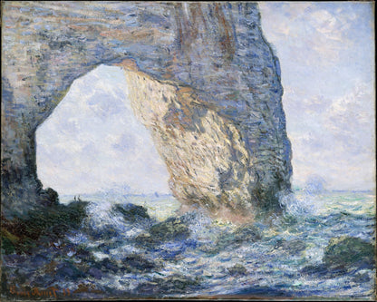 🎨 ラ・マンヌポルト（エトルタ） – クロード・モネ、1883年