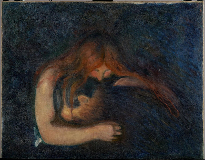 L’Amour et la Douleur (Vampire) - Edvard Munch
